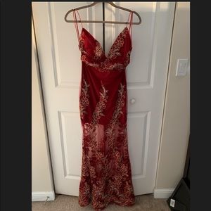 Red PROM DRESS